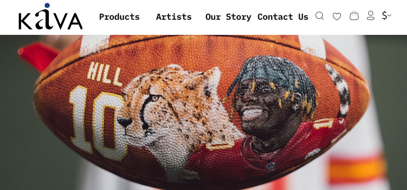 Kaiva — marketplace connecting independent artists with buyers