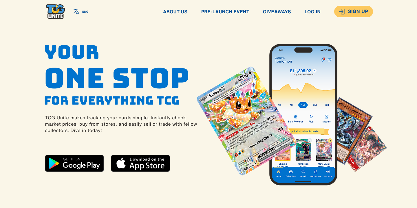 TCG Unite Platform